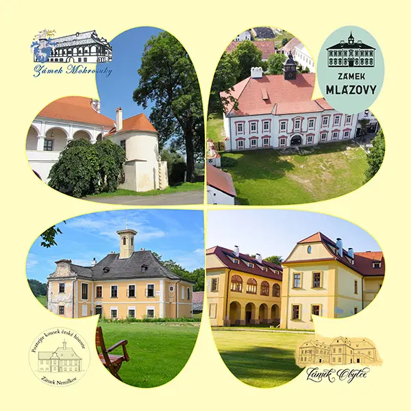 Trojzámčí v Pošumaví